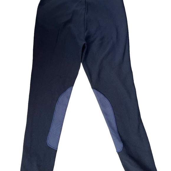 NWOT - Dublin 28 R Performance Flex Knee Patch Womens Pants Riding Tights - Navy - Picture 2 of 5